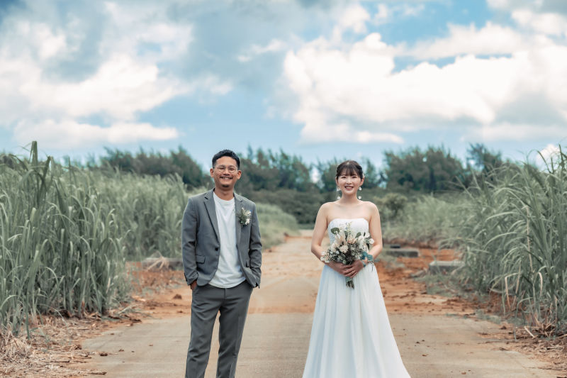 【ビーチグリーンと一本道★】宮古島らしいサトウキビ畑を記憶の中へ…