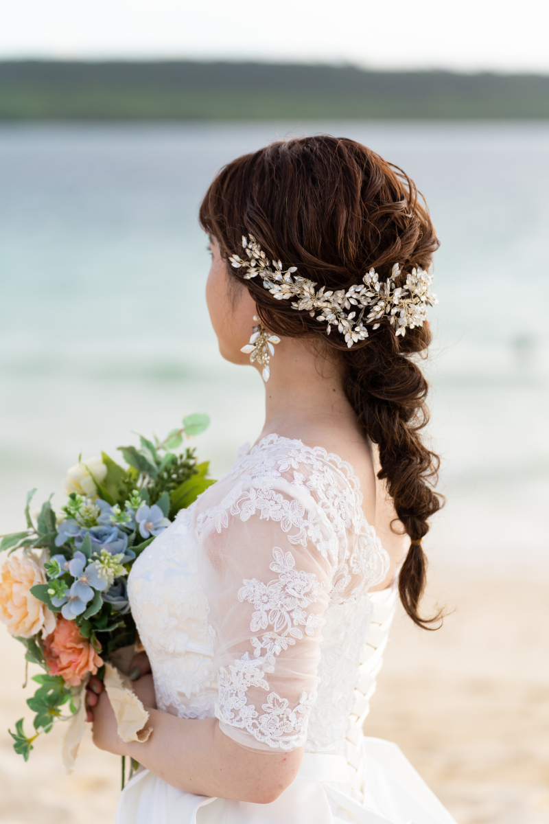 悩んで決めた　ヘアとアクセサリー