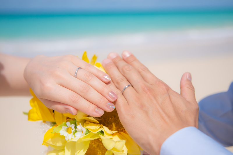 キラッと輝く指輪♪