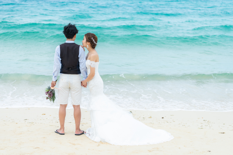 宮古の青い海で✳︎✳︎