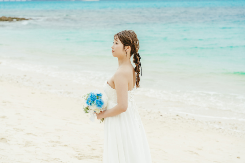 ご新婦様のコーディネート　とてもステキにお似合い