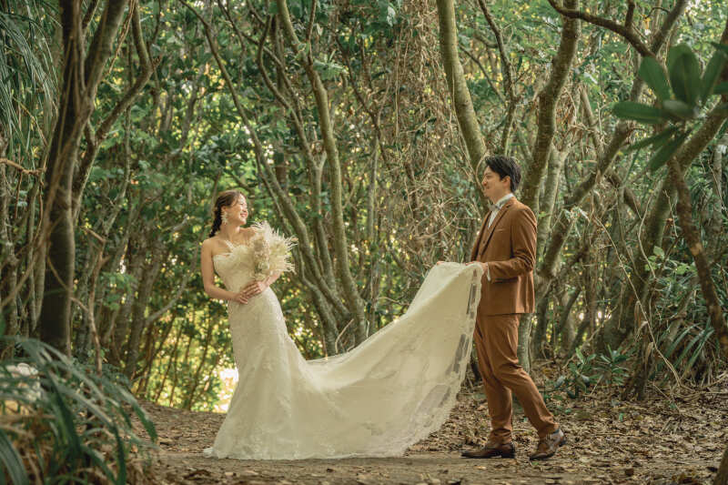 いよいよ始まったおふたりだけのウェディングフォト