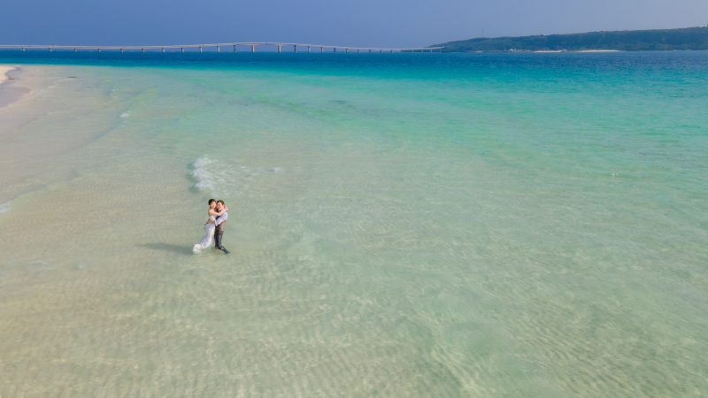 どこもまでも青く　特別な時間を