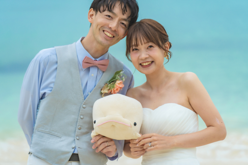 海と自然をふたりで