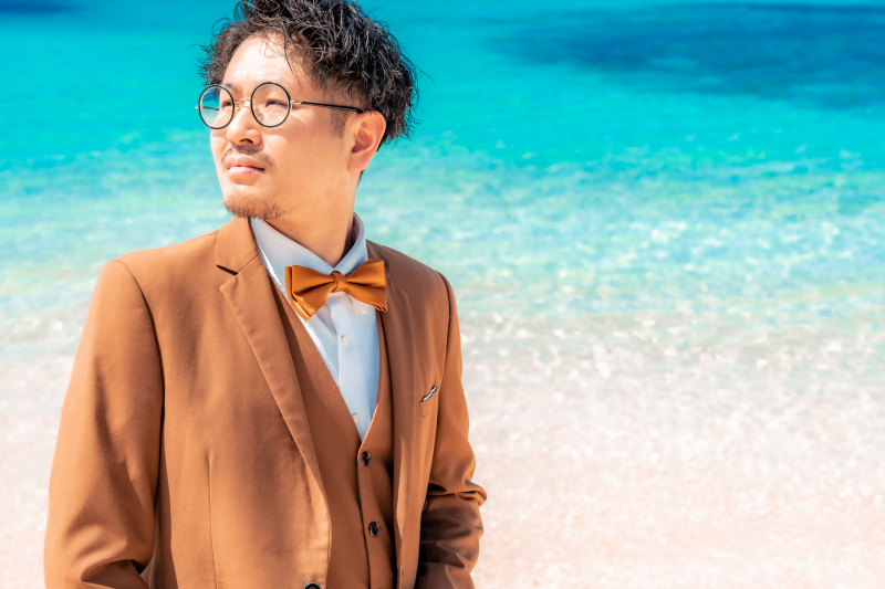 ご新郎様のかっこいいタキシードスタイル