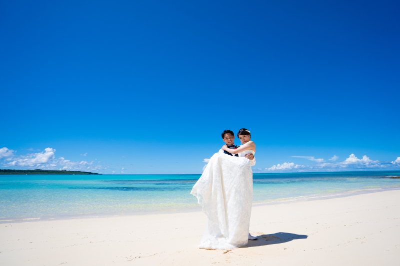 満点の青空の下！