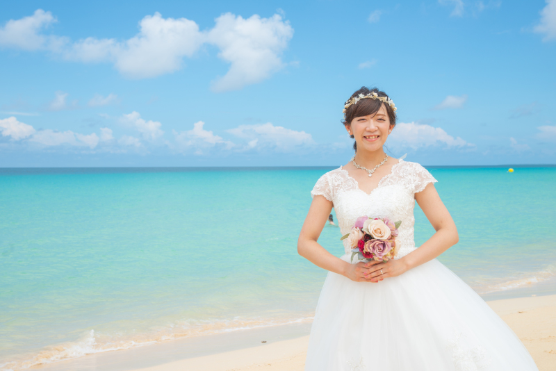 可愛い新婦様♪