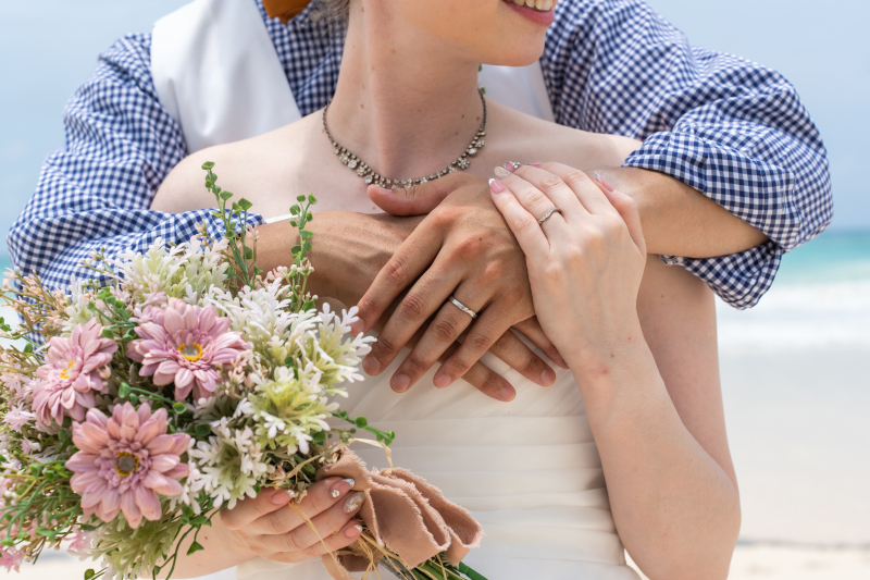 指輪ショットも