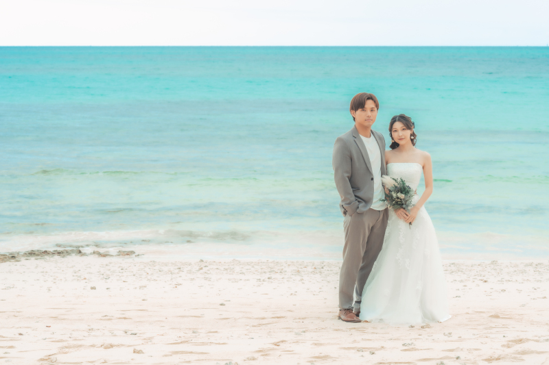 そしてたどり着いた宮古ブルーが広がるビーチへと