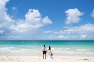 ただただ、青い空の下で幸せな時間を