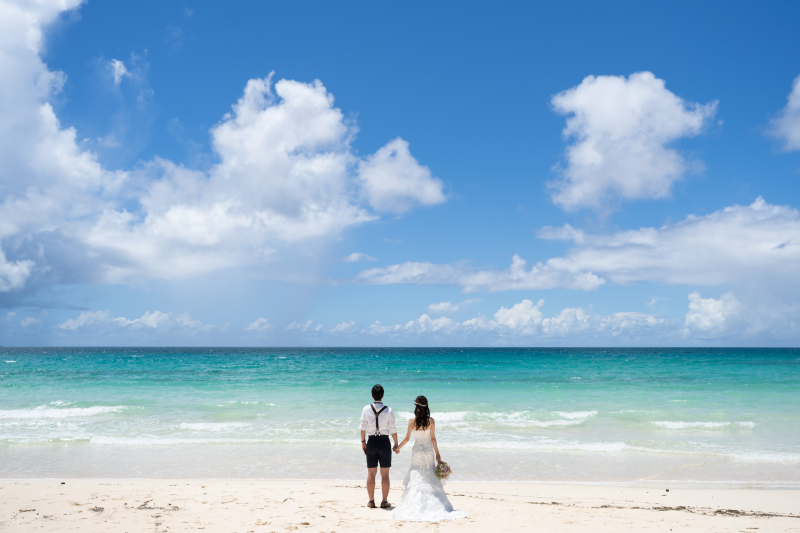 ただただ、青い空の下で幸せな時間を