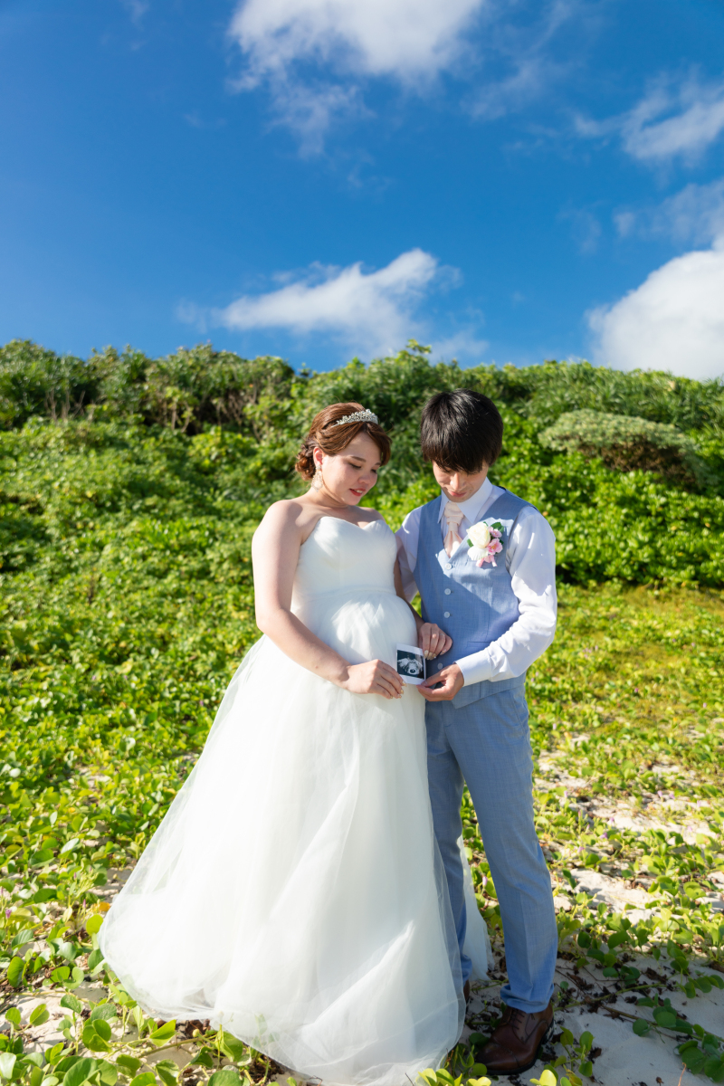 エコー写真と共に