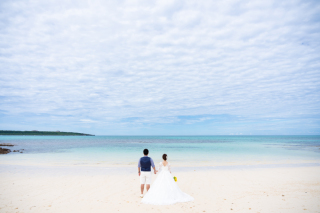 フォトウェディングと宮古ブルー 