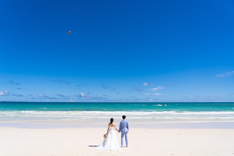 ビーチに着いた その景色は