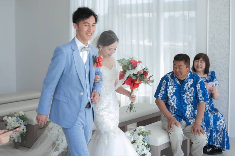 祝福に包まれて