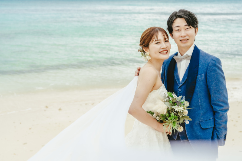 そして見渡す限り青い海のビーチに到着