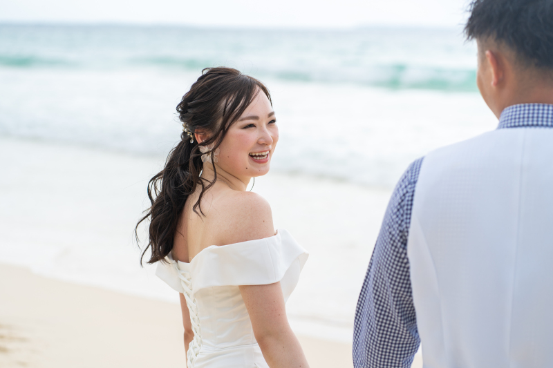 「すごくきれいだね!」