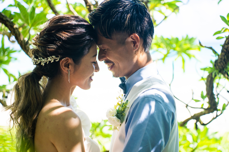 ふたりらしい笑顔