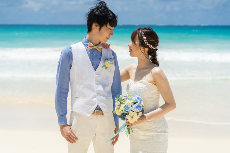 見つめ合う それだけで素敵な写真に