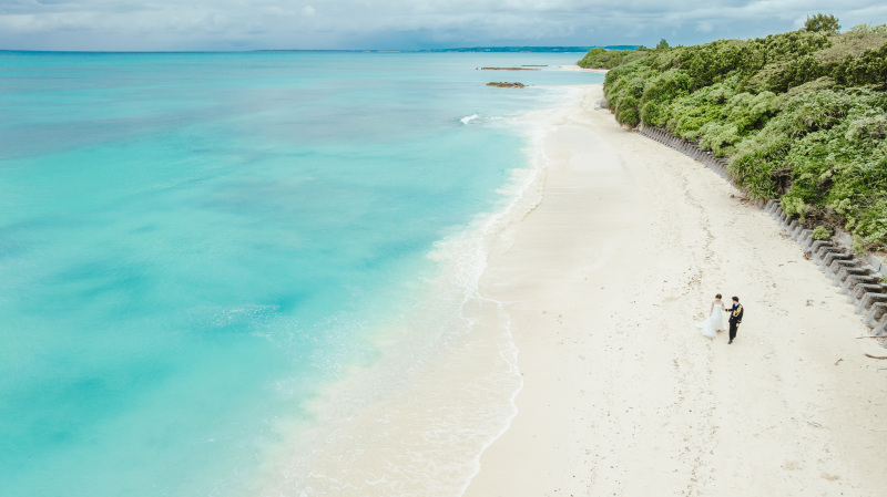 ラストはドローンで上空からの撮影