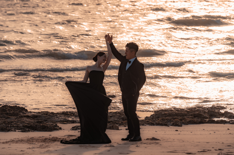 特別な場所だからこそナチュラルに叶う可愛いポーズ