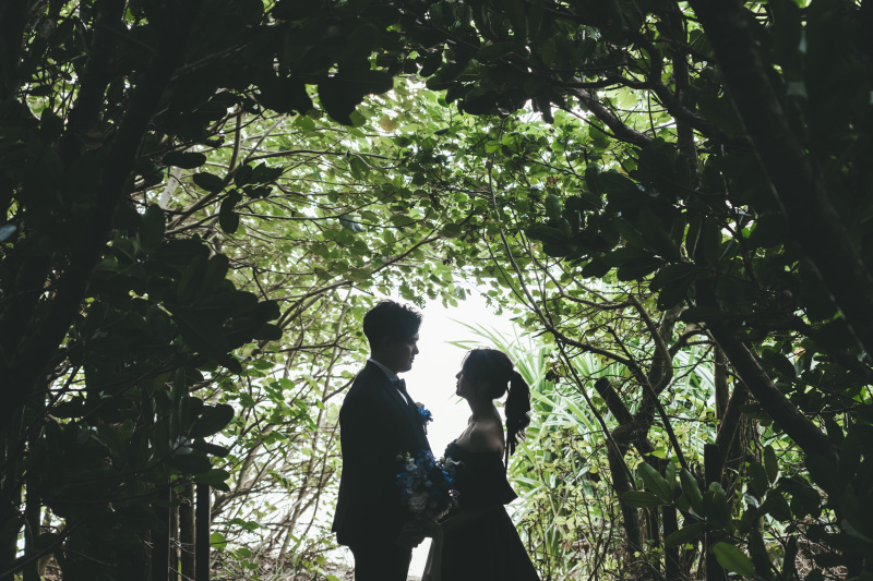 じっとお互いの表情を見つめ合うおふたり