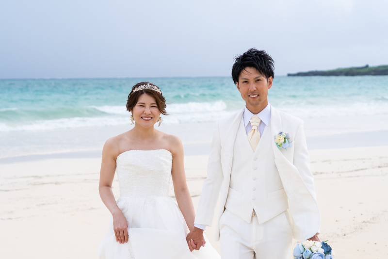 何層にも広がる宮古ブルー