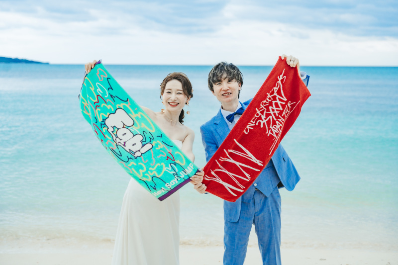 お持ち込みアイテムを使ってオリジナルな1枚も