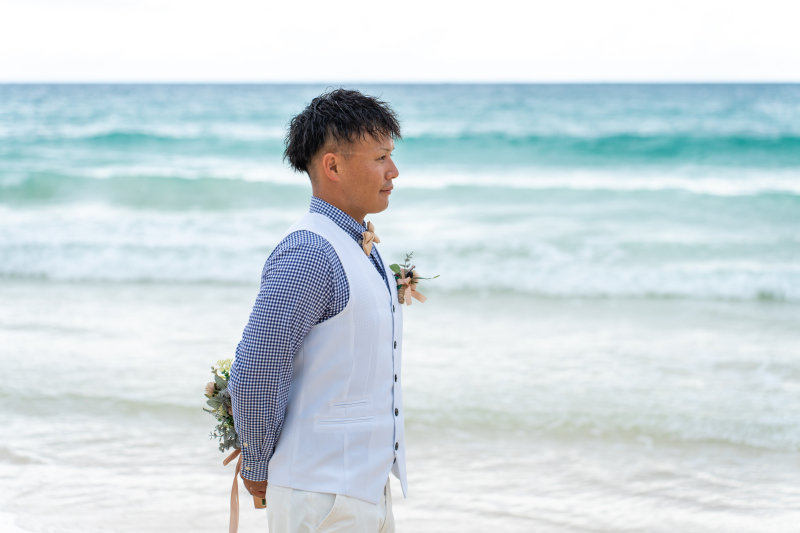 せっかくだから新郎様より・・・