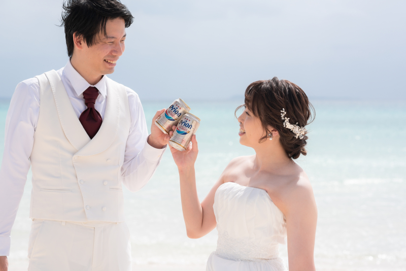 宮古島の海は空に左右されない