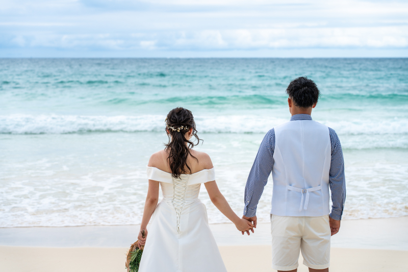 何層にも広がる宮古ブルー