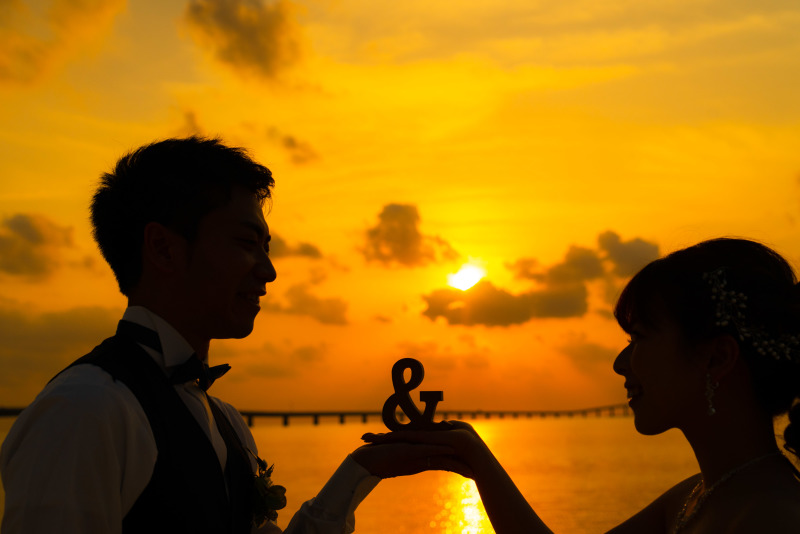 シルエット撮影