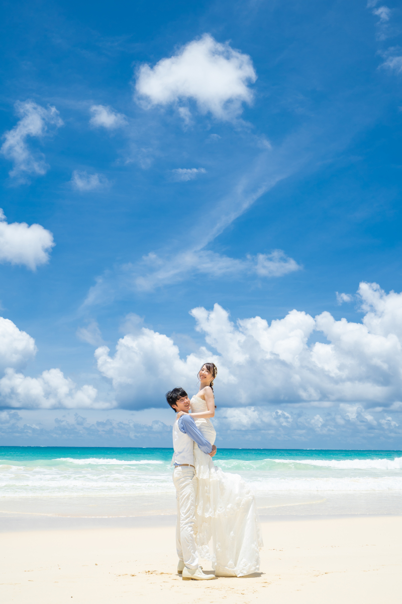 抱っこ姿も素敵に輝く