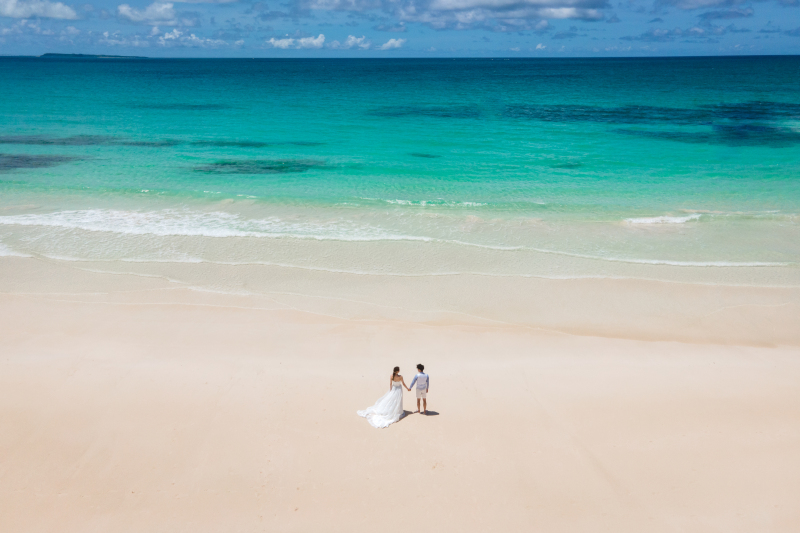 ドローンショットも美しく