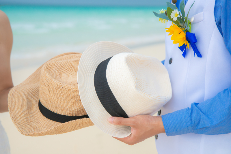 ハットをオシャレに♡