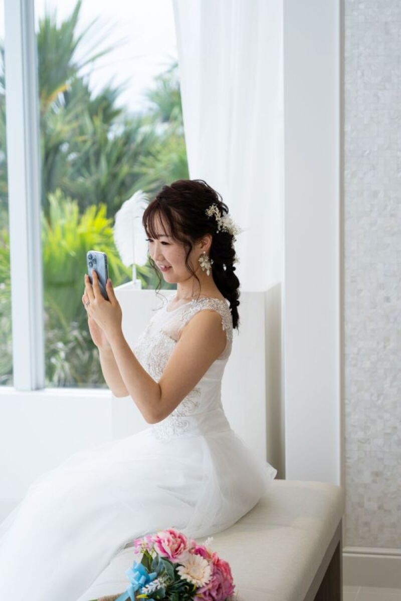 お支度を終えて