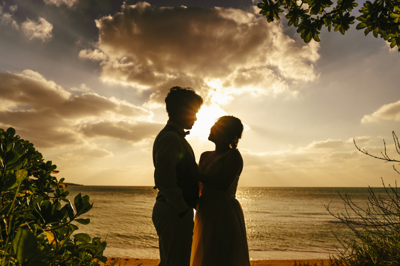 自然とサンセットに見守られて◎