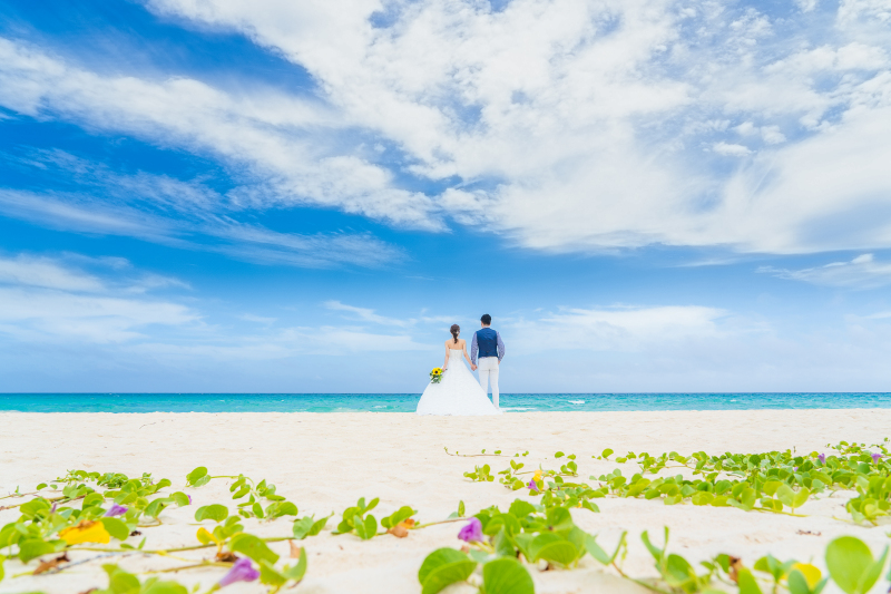 どこまでも続く空と海！