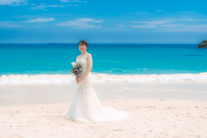 ここでご新婦様はお色直しドレスチェンジ