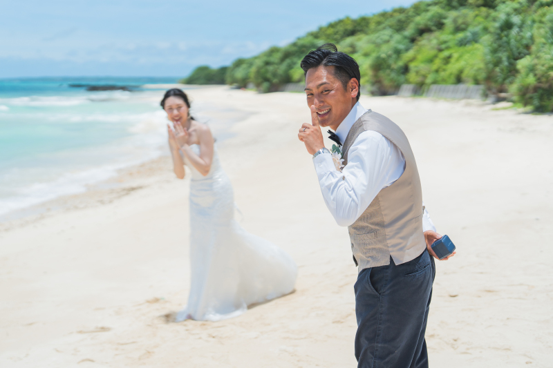 指輪のケースをお持ち込みいただくと