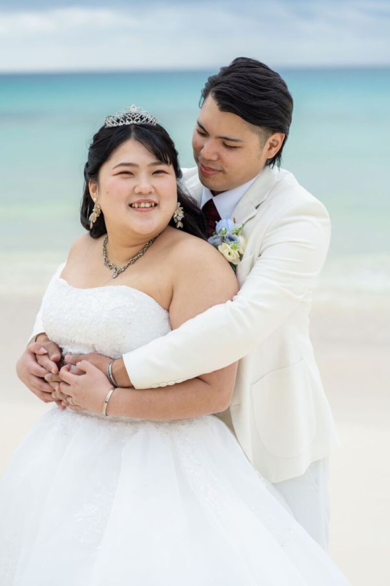 後ろからぎゅっ