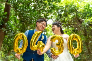 海と大自然を楽しむウェディングフォト