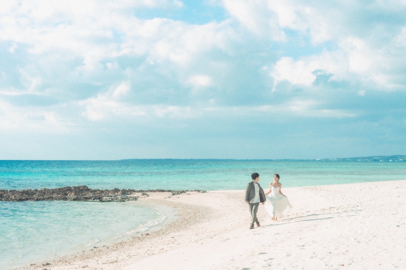 いよいよ海での撮影にわくわく