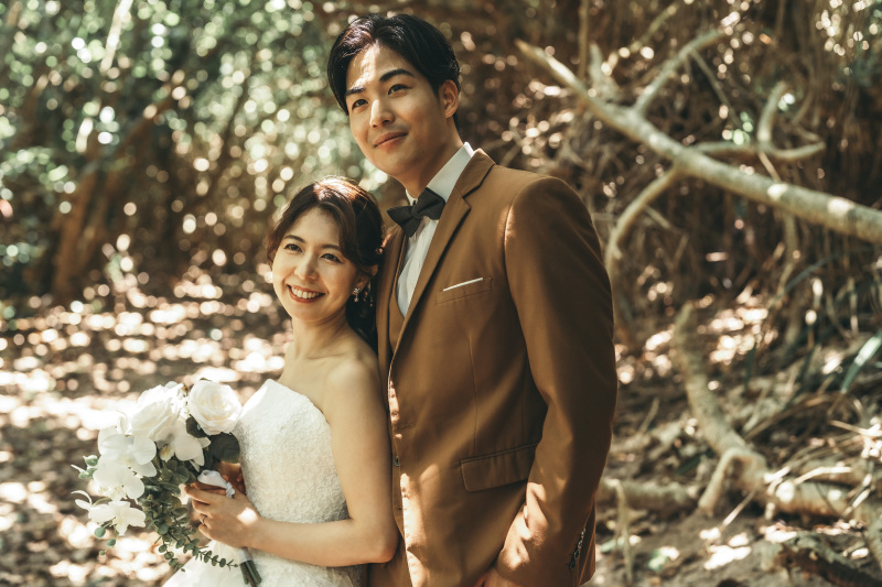 そして場所は変わり　森の中でのフォトスポット