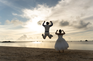 青空からサンセットまで自然に恵まれた１日