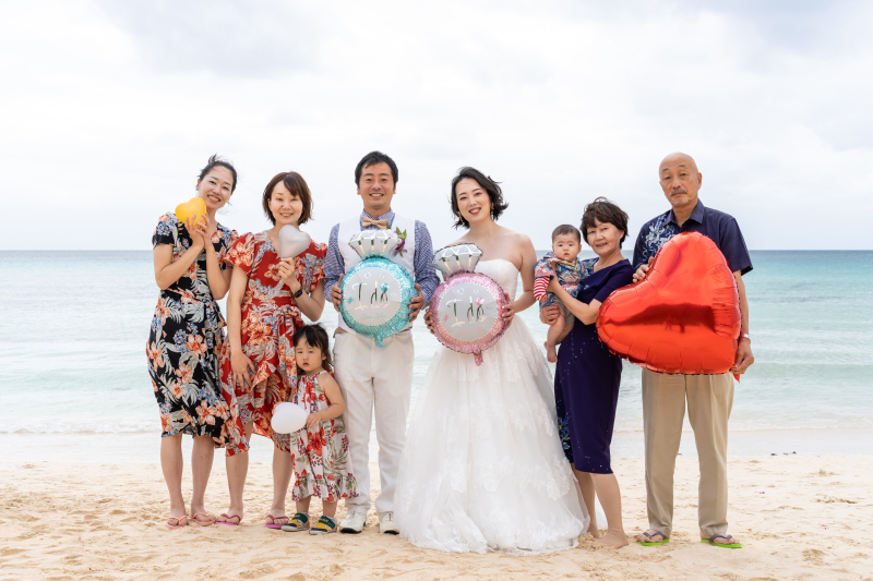 祝福に包まれて