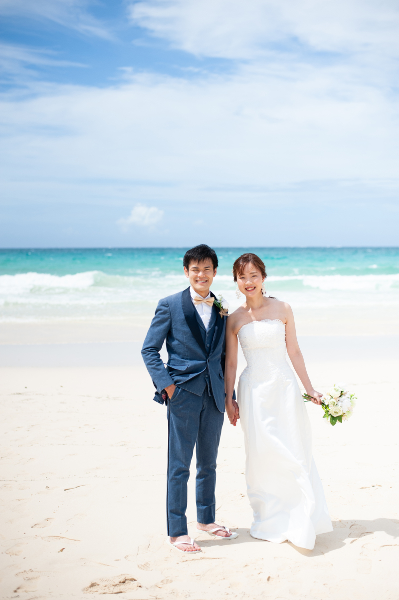 空も海もキレイな宮古島