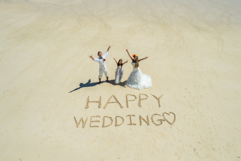 最後は上空から