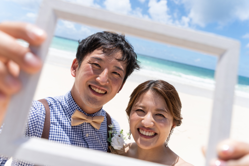 フレームの中に