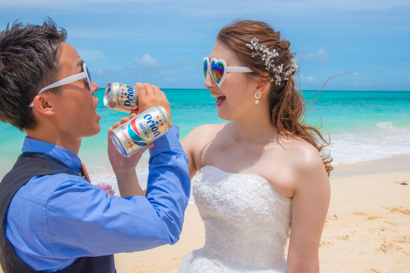 沖縄といえば！オリオンビールで楽しく乾杯☆
